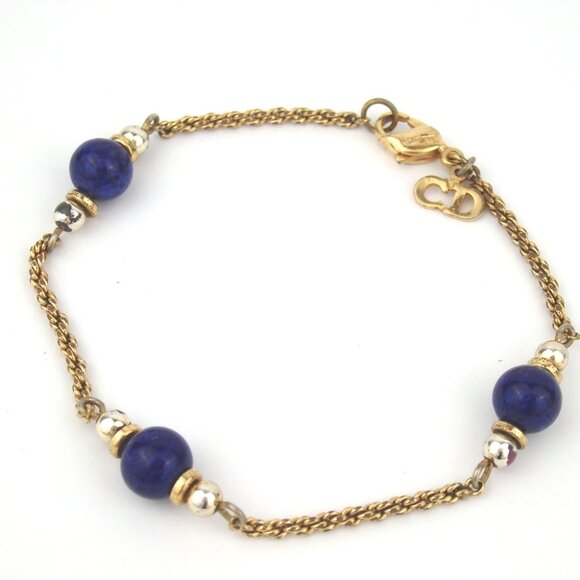 Authentic Christian Dior bracelet metal Women [Used] - Picture 1 of 8